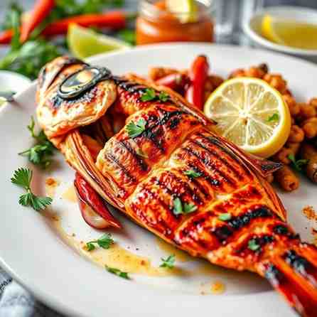 Grilled Red Snapper - Guadeloupean Perfection